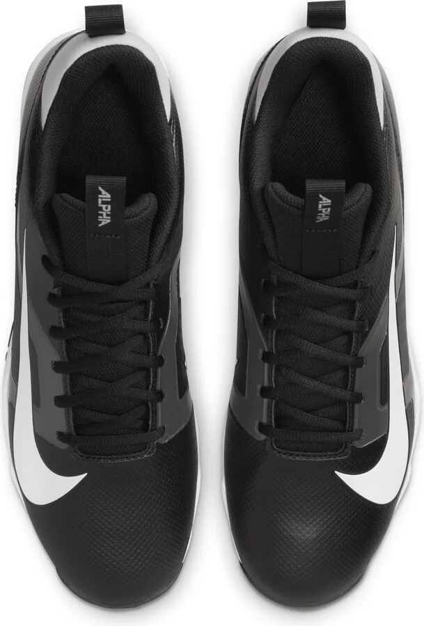 Nike Men's Alpha Menace 4 Shark Football Cleats in Black | FN0028-001 - Image 4