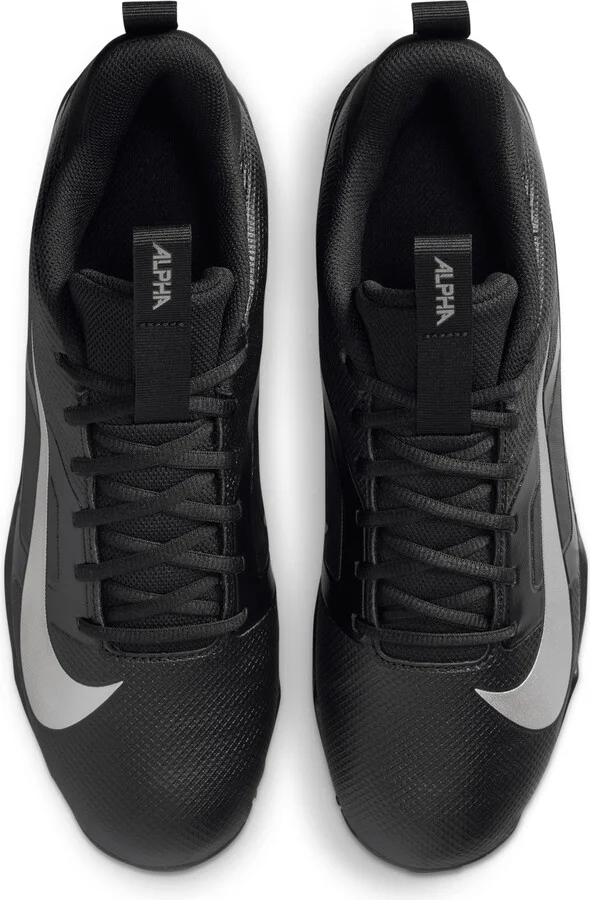Nike Men's Alpha Menace 4 Shark Football Cleats in Black | FN0028-002 - Image 4