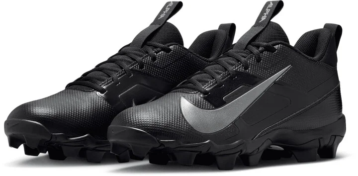 Nike Men's Alpha Menace 4 Shark Football Cleats in Black | FN0028-002 - Image 5
