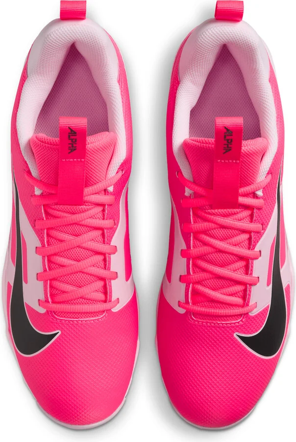 Nike Men's Alpha Menace 4 Shark Football Cleats in Pink | HJ4570-600 - Image 4