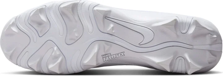 Nike Men's Alpha Menace 4 Shark Football Cleats in White | FN0028-101 - Image 2