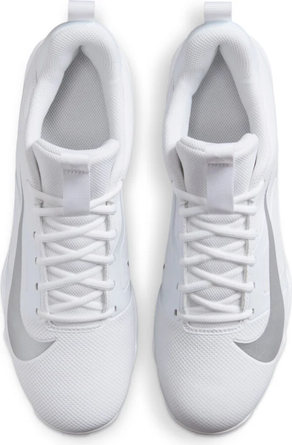 Nike Men's Alpha Menace 4 Shark Football Cleats in White | FN0028-101 - Image 4