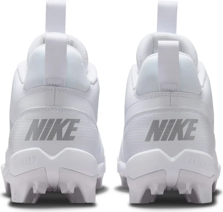 Nike Men's Alpha Menace 4 Shark Football Cleats in White | FN0028-101 - Image 6