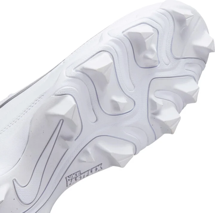 Nike Men's Alpha Menace 4 Shark Football Cleats in White | FN0028-101 - Image 7