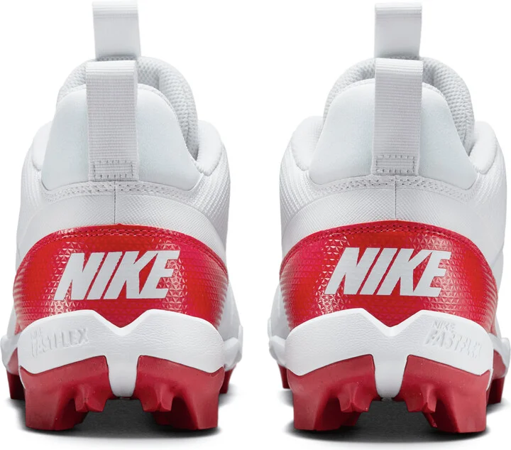 Nike Men's Alpha Menace 4 Shark Football Cleats in White | FN0028-102 - Image 6