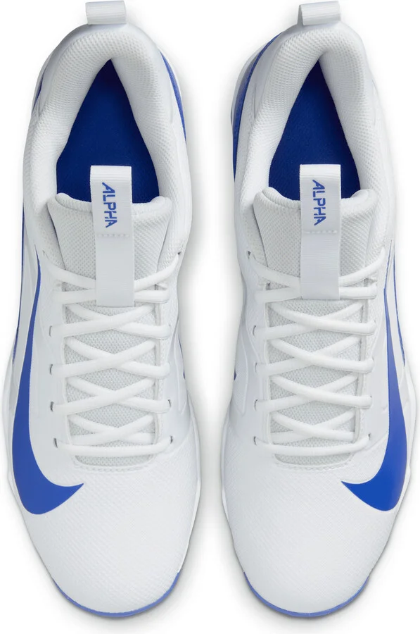 Nike Men's Alpha Menace 4 Shark Football Cleats in White | FN0028-103 - Image 4