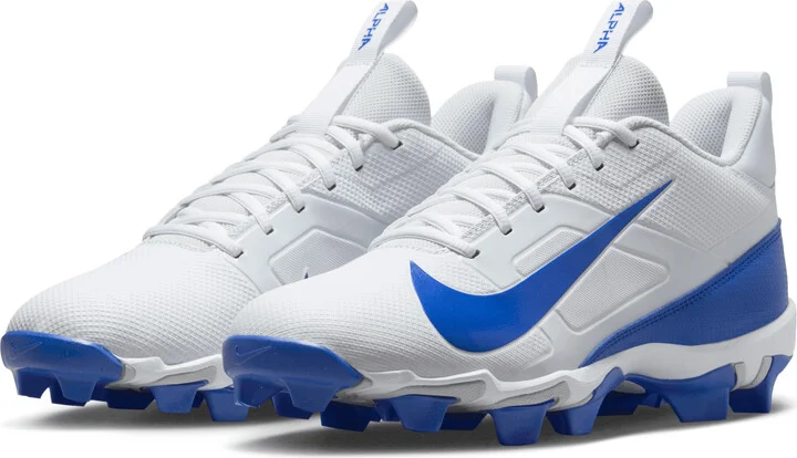Nike Men's Alpha Menace 4 Shark Football Cleats in White | FN0028-103 - Image 5
