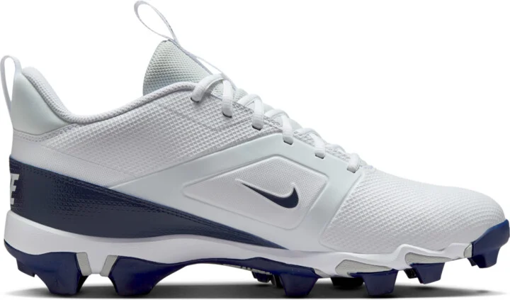 Nike Men's Alpha Menace 4 Shark Football Cleats in White | FN0028-104 - Image 3