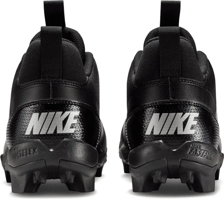 Nike Men's Alpha Menace 4 Shark Football Cleats (Wide) in Black | FQ3875-002 - Image 6