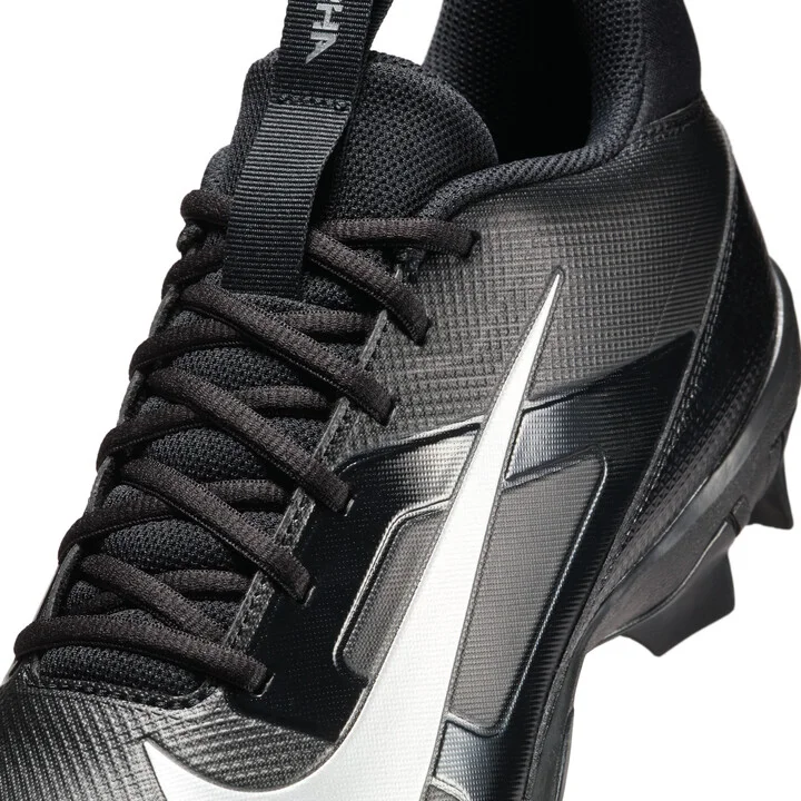 Nike Men's Alpha Menace 4 Shark Football Cleats (Wide) in Black | FQ3875-002 - Image 8