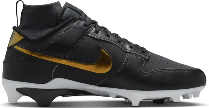 Nike Men's Alpha Menace Dunk Football Cleats in Black | HV6923-001 - Image 3