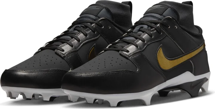 Nike Men's Alpha Menace Dunk Football Cleats in Black | HV6923-001 - Image 5