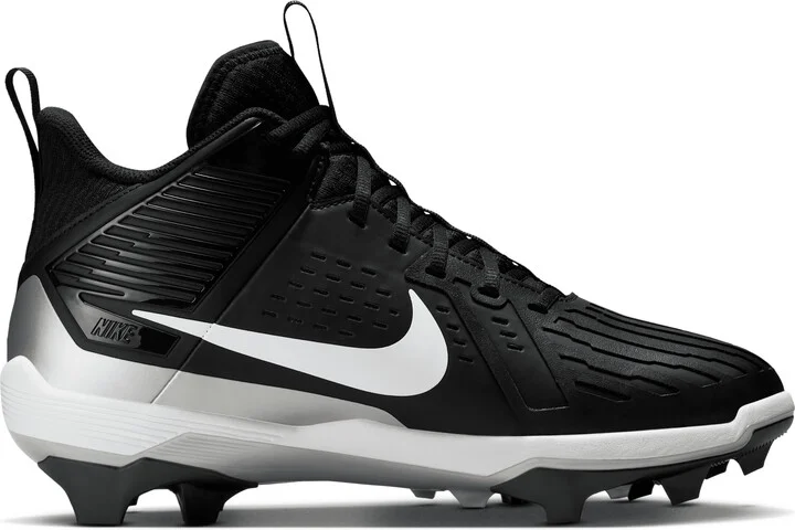 Nike Men's Alpha Menace Strong Football Cleats in Black | II5139-010 - Image 3