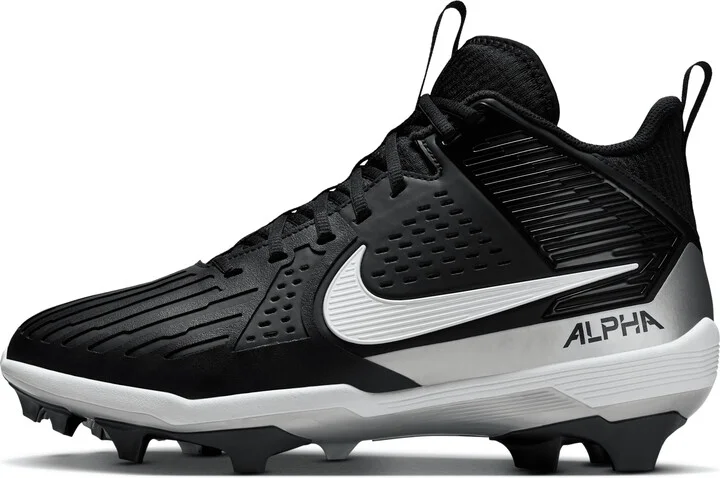 Nike Men's Alpha Menace Strong Football Cleats in Black | II5139-010