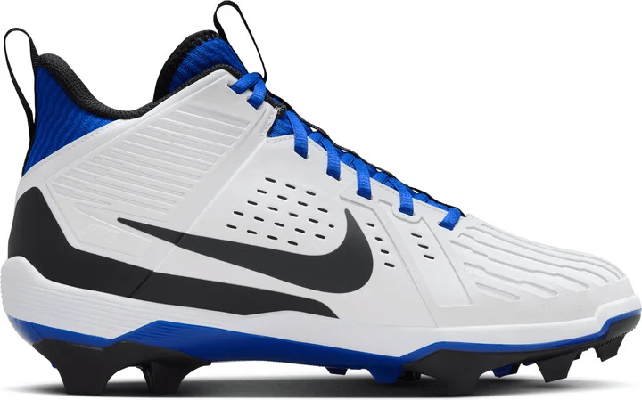 Nike Men's Alpha Menace Strong Football Cleats in White | II5139-101 - Image 3