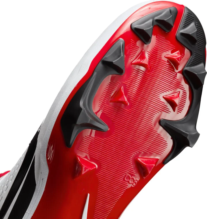 Nike Men's Alpha Menace Strong Football Cleats in White | II5139-102 - Image 7