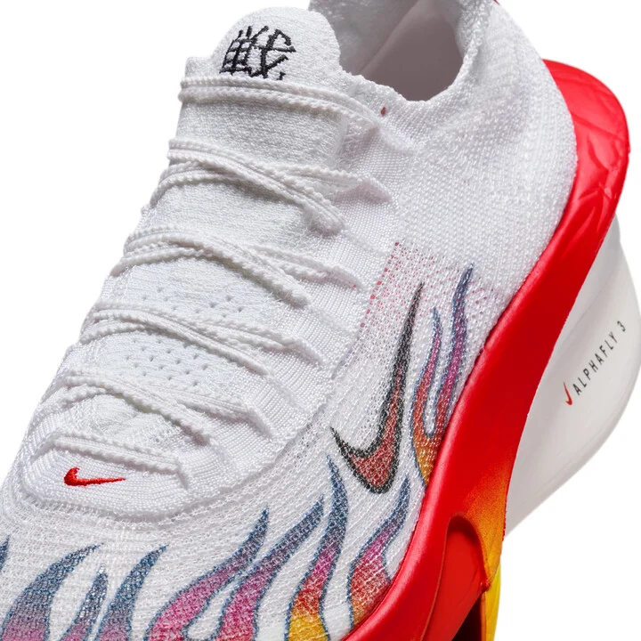 Nike Men's Alphafly 3 Premium Road Racing Shoes in White | HQ3501-100 - Image 7