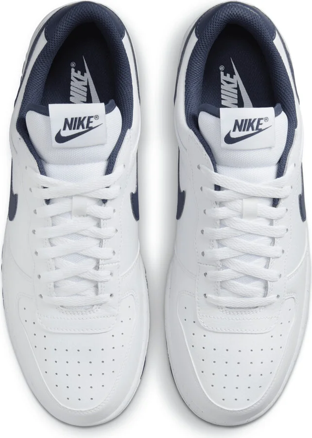 Nike Men's Big Low Shoes in White | 355152-140 - Image 4