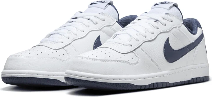 Nike Men's Big Low Shoes in White | 355152-140 - Image 5