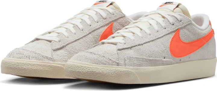 Nike Men's Blazer Low '77 Premium Shoes in White | HF3158-100 - Image 5