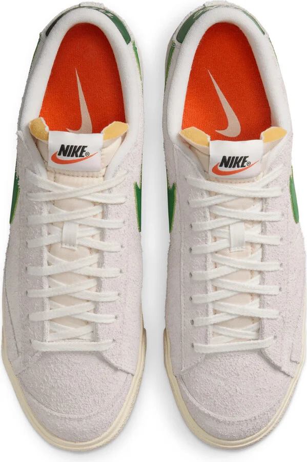 Nike Men's Blazer Low '77 Premium Shoes in White | HF3158-101 - Image 4