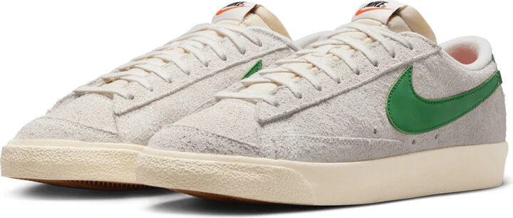 Nike Men's Blazer Low '77 Premium Shoes in White | HF3158-101 - Image 5