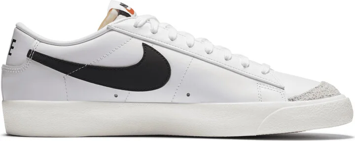 Nike Men's Blazer Low '77 Vintage Shoes in White | DA6364-101 - Image 4