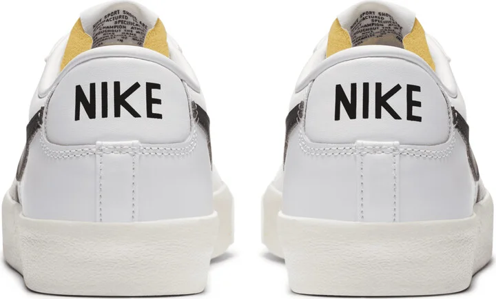 Nike Men's Blazer Low '77 Vintage Shoes in White | DA6364-101 - Image 7