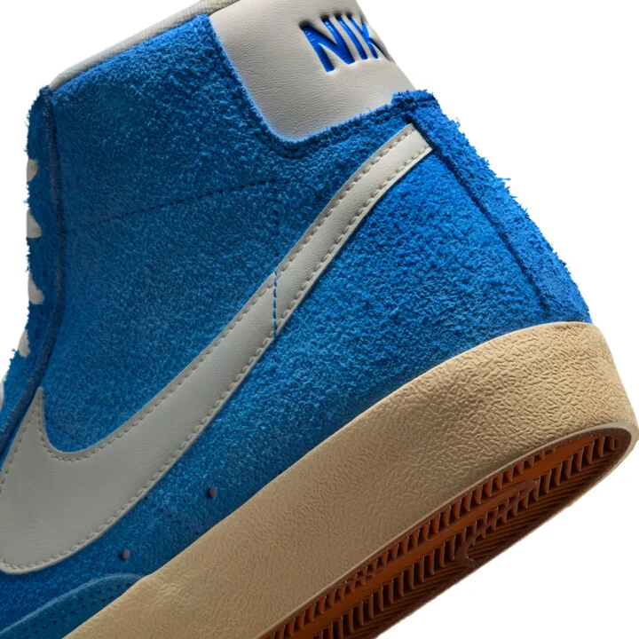 Nike Men's Blazer Mid '77 Premium Shoes in Blue | HF3157-400 - Image 8