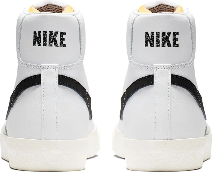 Nike Men's Blazer Mid '77 Vintage Shoes in White | BQ6806-100 - Image 6