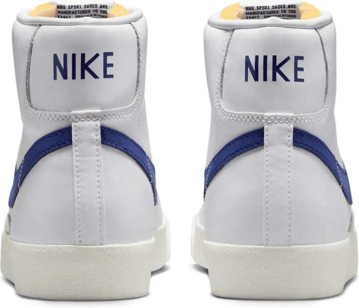 Nike Men's Blazer Mid '77 Vintage Shoes in White | BQ6806-132 - Image 6