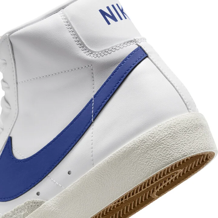 Nike Men's Blazer Mid '77 Vintage Shoes in White | BQ6806-132 - Image 8