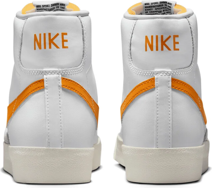 Nike Men's Blazer Mid '77 Vintage Shoes in White | BQ6806-133 - Image 6