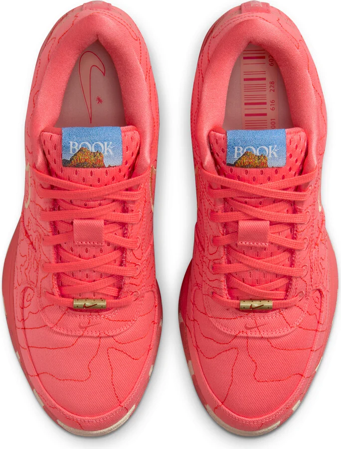 Nike Men's Book 1 "Sedona" Basketball Shoes in Orange | IB8054-800 - Image 4