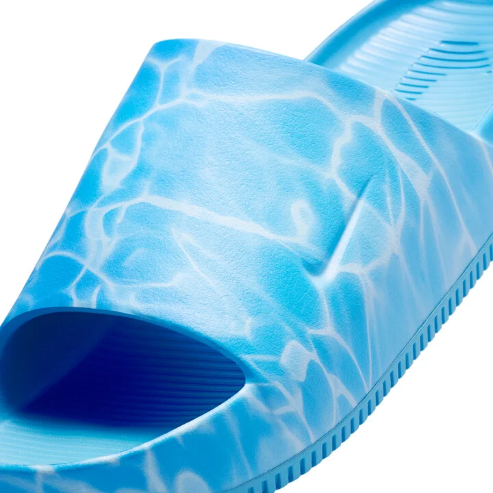 Nike Men's Calm Printed Slides in Blue | HQ1125-400 - Image 6