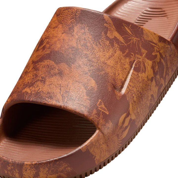 Nike Men's Calm Printed Slides in Brown | HQ1125-200 - Image 6