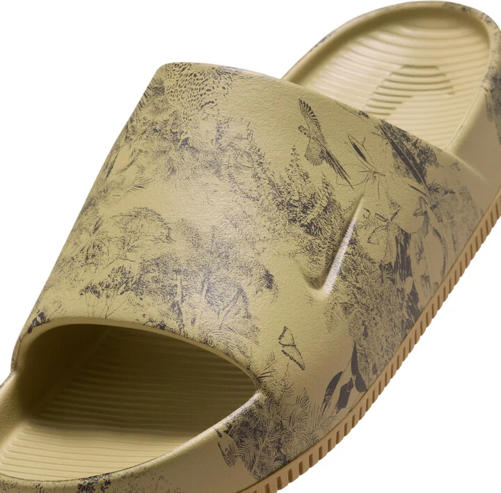 Nike Men's Calm Printed Slides in Brown | HQ1125-201 - Image 6