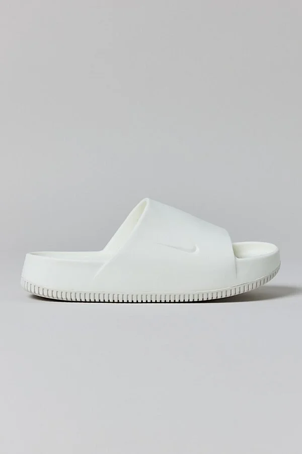 Nike Men's Calm Slide Sandal in Khaki/Khaki - Image 6