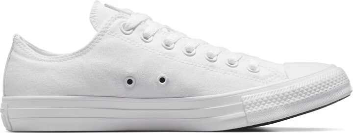 Nike Men's Chuck Taylor All Star Canvas Shoes in White | 1U647F-137 - Image 3