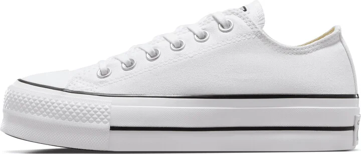 Nike Men's Chuck Taylor All Star Lift Platform Canvas Shoes in White | 560251F-102