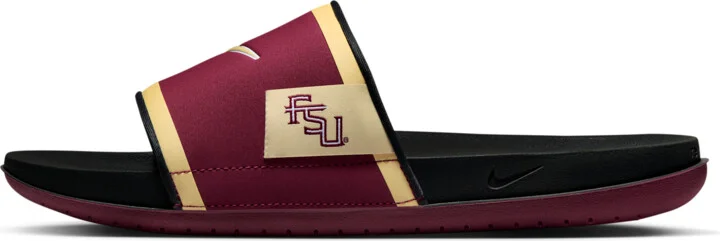 Nike Men's College Offcourt (Florida State) Slides in Red | FN4138-600 - Image 2