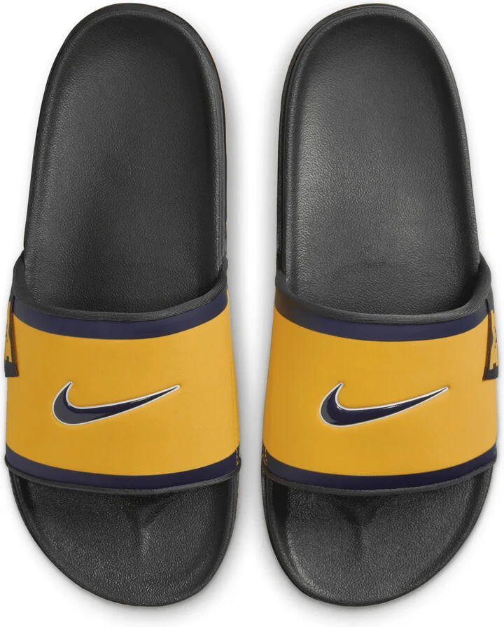 Nike Men's College Offcourt (Michigan) Slides in Yellow | FN4297-700 - Image 4