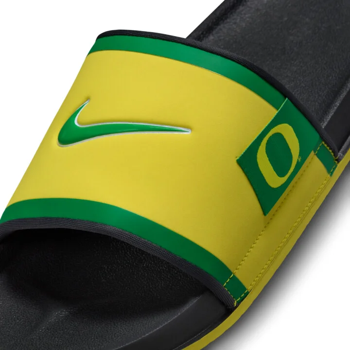 Nike Men's College Offcourt (Oregon) Slides in Yellow | FN4310-700 - Image 6