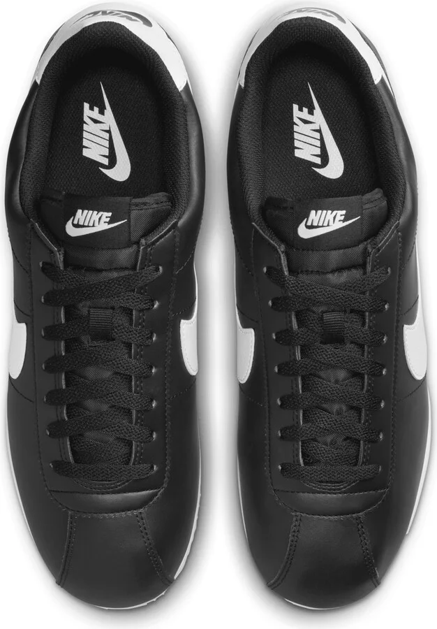 Nike Men's Cortez Leather Shoes in Black | DM4044-001 - Image 5