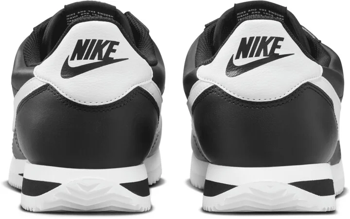 Nike Men's Cortez Leather Shoes in Black | DM4044-001 - Image 7