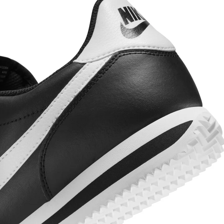 Nike Men's Cortez Leather Shoes in Black | DM4044-001 - Image 9