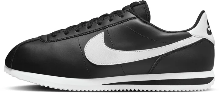 Nike Men's Cortez Leather Shoes in Black | DM4044-001
