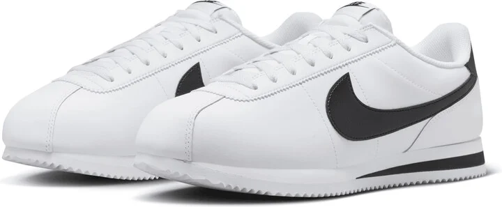 Nike Men's Cortez Leather Shoes in White | DM4044-105 - Image 6