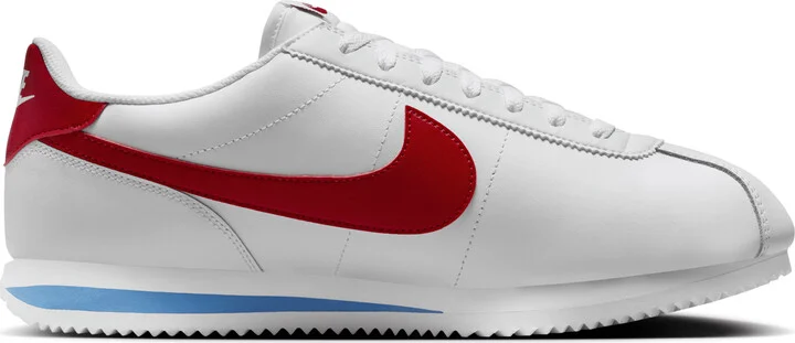 Nike Men's Cortez Leather Shoes in White | DM4044-108 - Image 3