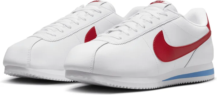 Nike Men's Cortez Leather Shoes in White | DM4044-108 - Image 5